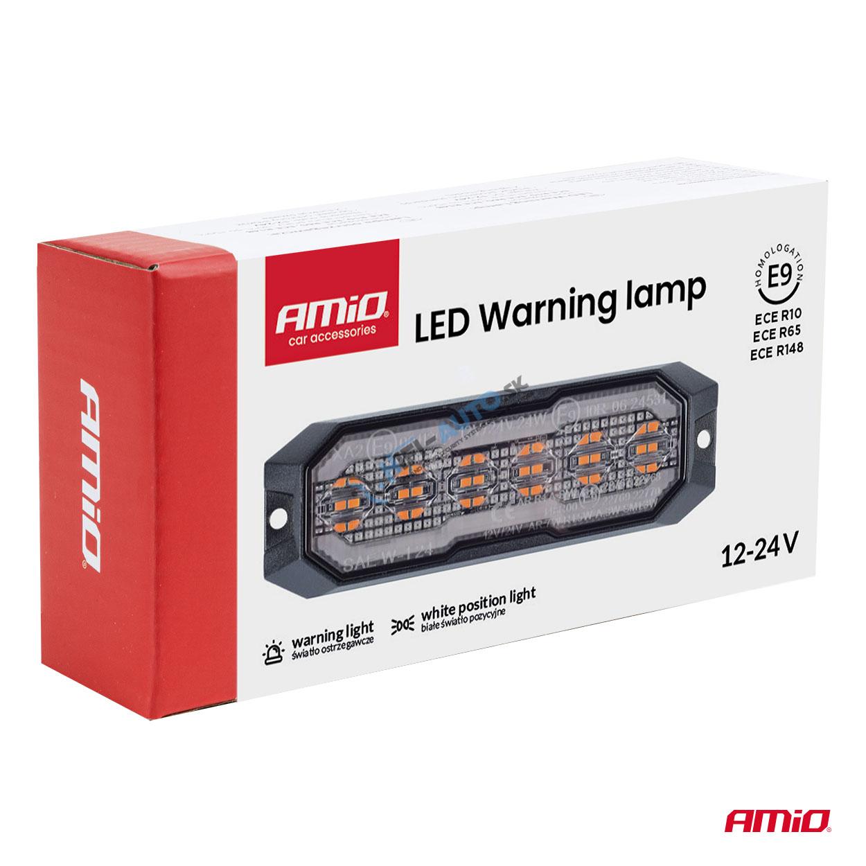 Výstražné osvetlenie SLIM R65 R148 12V 24V 24W