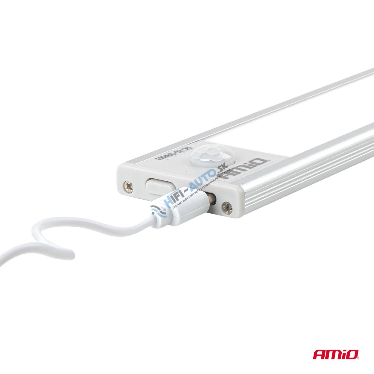 Bezdrôtová LED lampa s pohybovým senzorom 1,2 W 1000 mAh USB-C 23 cm (BATT)