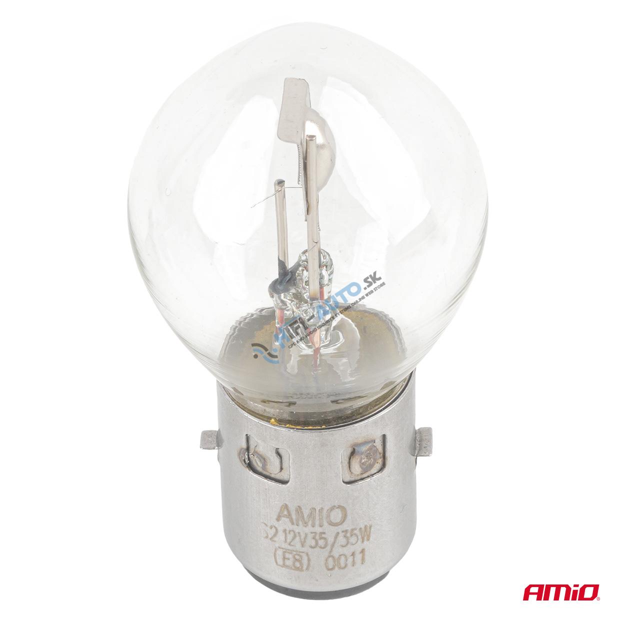 Halogénové žiarovky S2 12V 35/35W BA20d 1ks