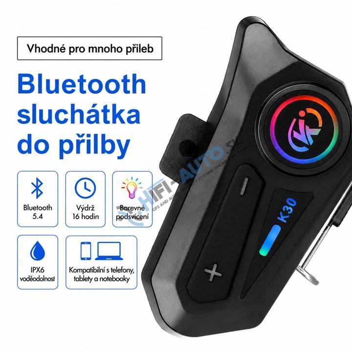 Bluetooth HF sada do helmy univerzálna