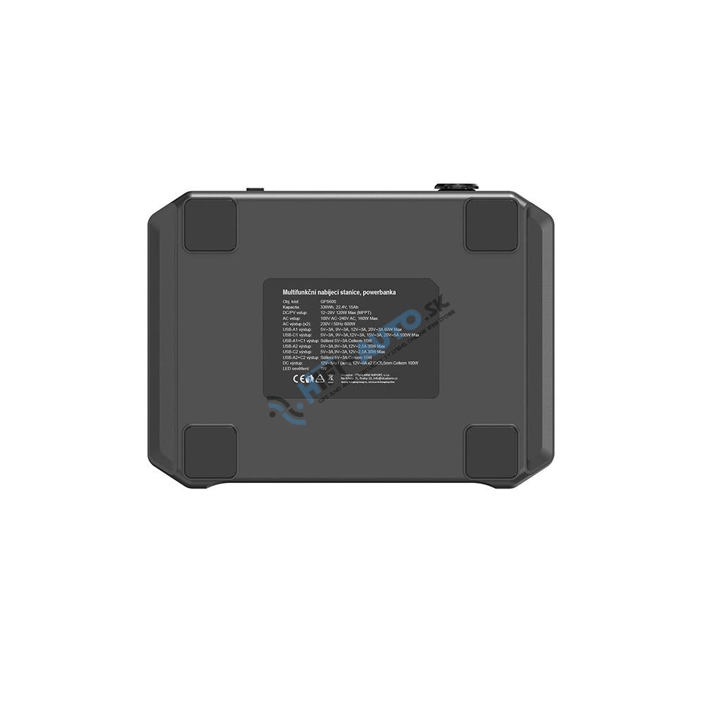 Nabíjacia stanica CARCLEVER - powerbanka, 336 Wh, AC-600W