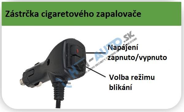 LED alej vodeodolná (IP67) 12-24V, 36x LED 1W, oranžová 628mm, ECE R65