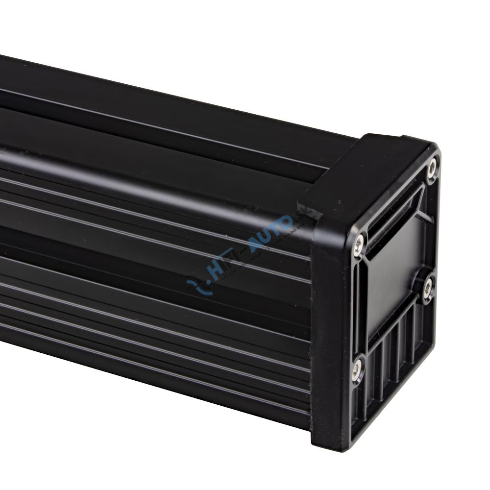 LED alej vodeodolná (IP67) 12-24V, 96x LED 1W, oranžová 1231mm, d.o., ECE R65