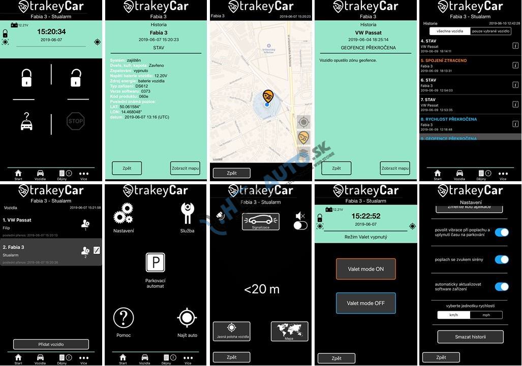 CAN-Bus GSM/GPS autoalarm TrakeyCar