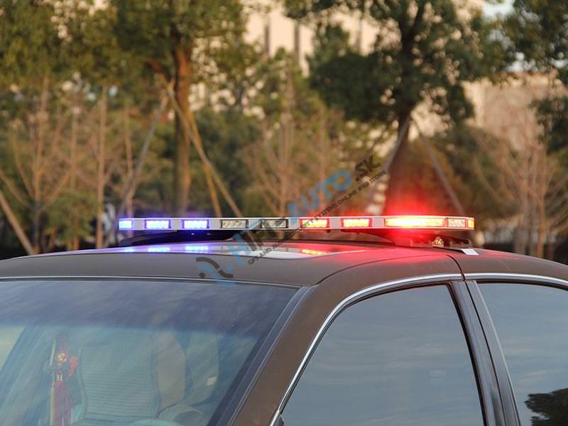 LED rampa 1000 mm, modrá, 12-24V, ECE R65