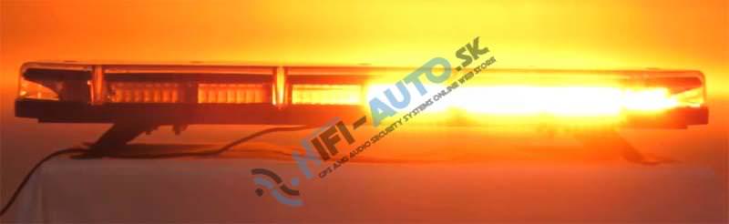 LED rampa 921 mm, oranžová, 12-24V, homologácia ECE R65