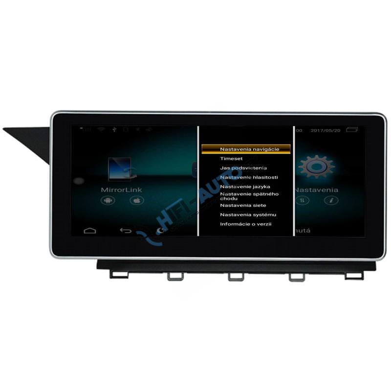 ANDROID 15 Mercedes GLK X204 autorádio