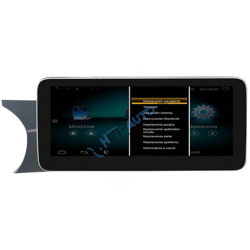 ANDROID 15 Mercedes C W204 autorádio