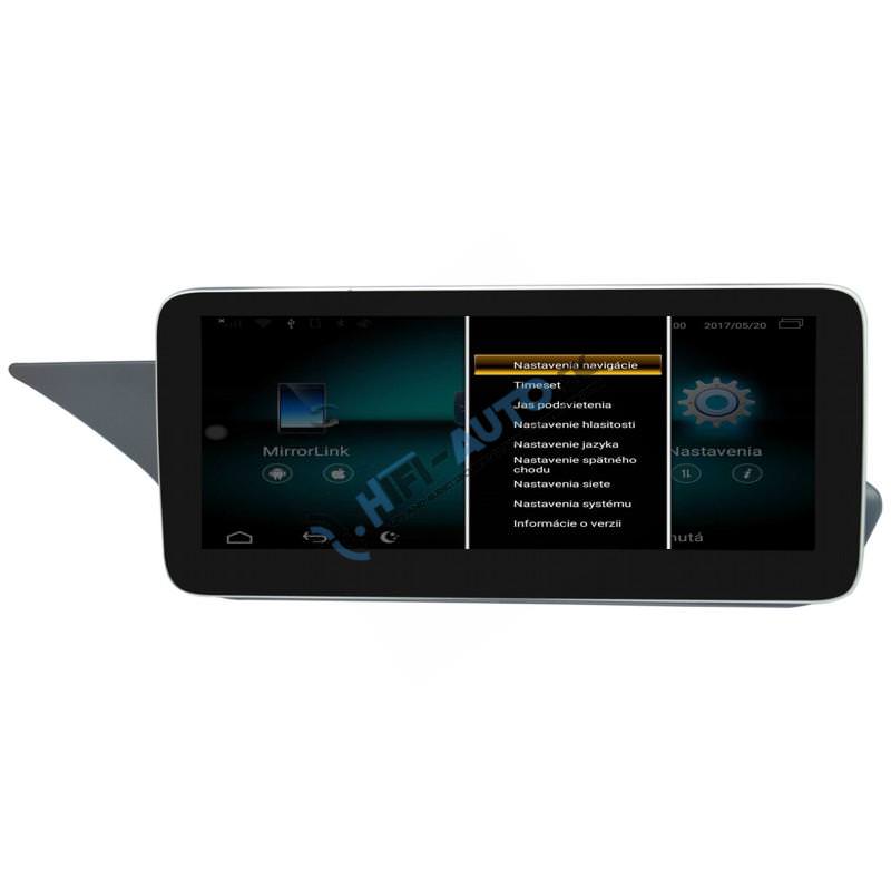 ANDROID 15 Mercedes E autorádio