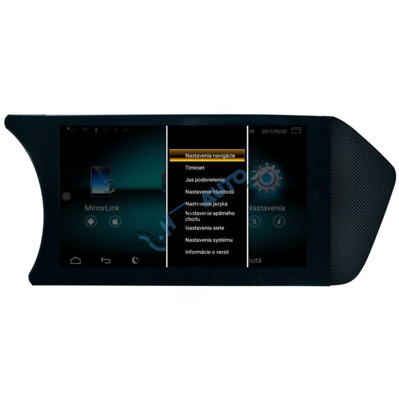 ANDROID 15 Mercedes C W204 autorádio
