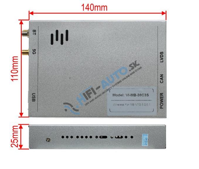 Modul Apple CarPlay / Android Auto MERCEDES NTG 5.0/5.1