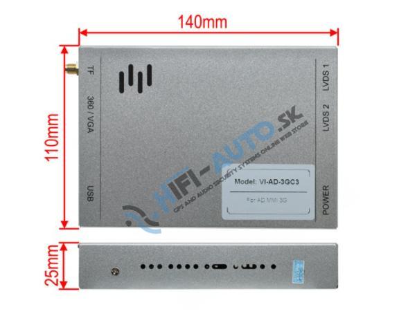 Modul Apple CarPlay / Android Auto AUDI