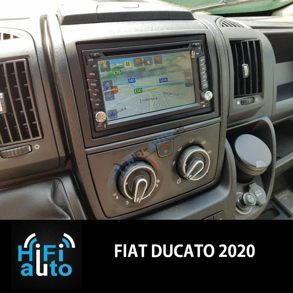 ANDROID 14 Fiat Ducato do 2022 autorádio