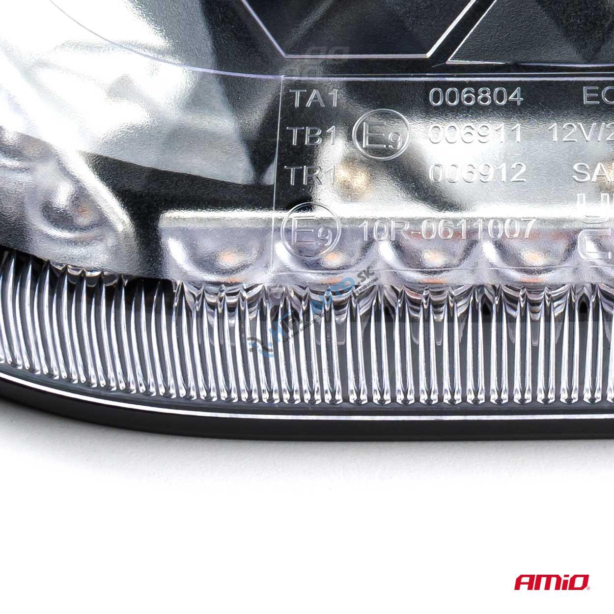 Mini svetelná lišta LED magnet 293x171mm, 48LED