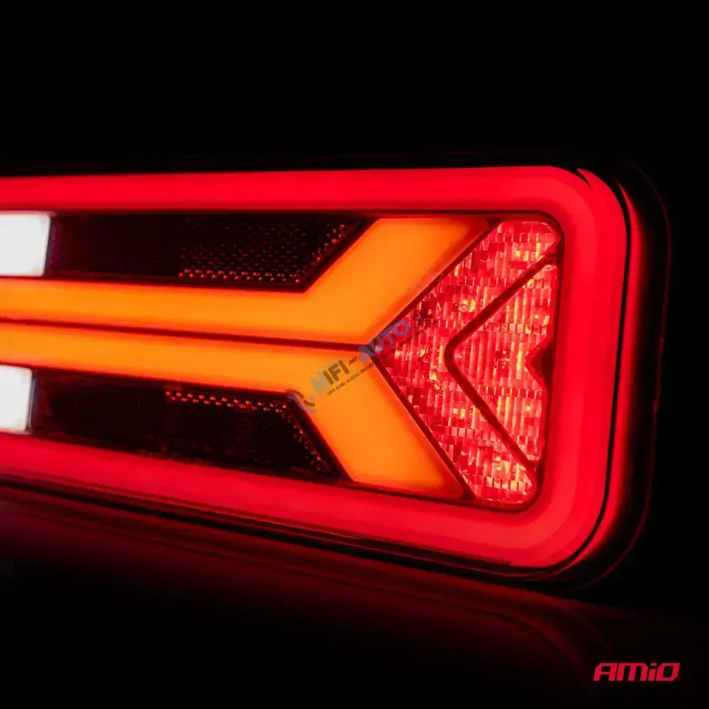 Svetlo zadné združené LED dynamické PRAVÉ RCL-09-R