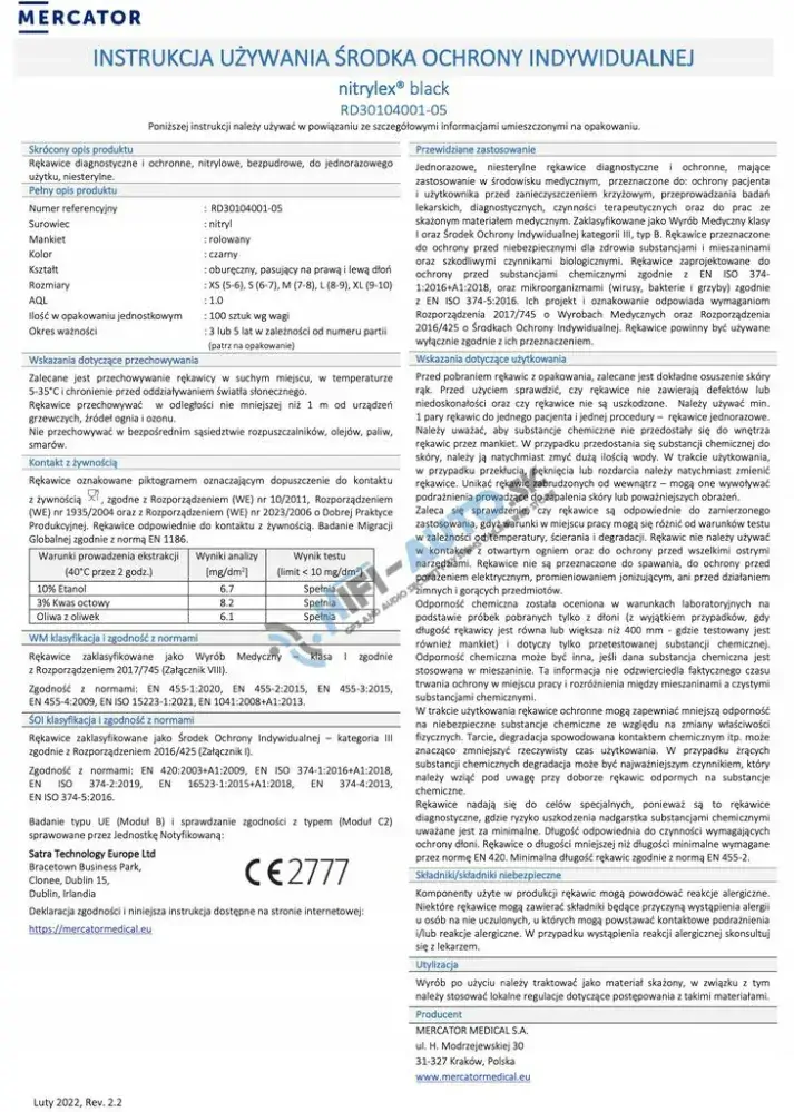 Nitrilové rukavice Nitrylex Basic veľkosť S, 100 ks