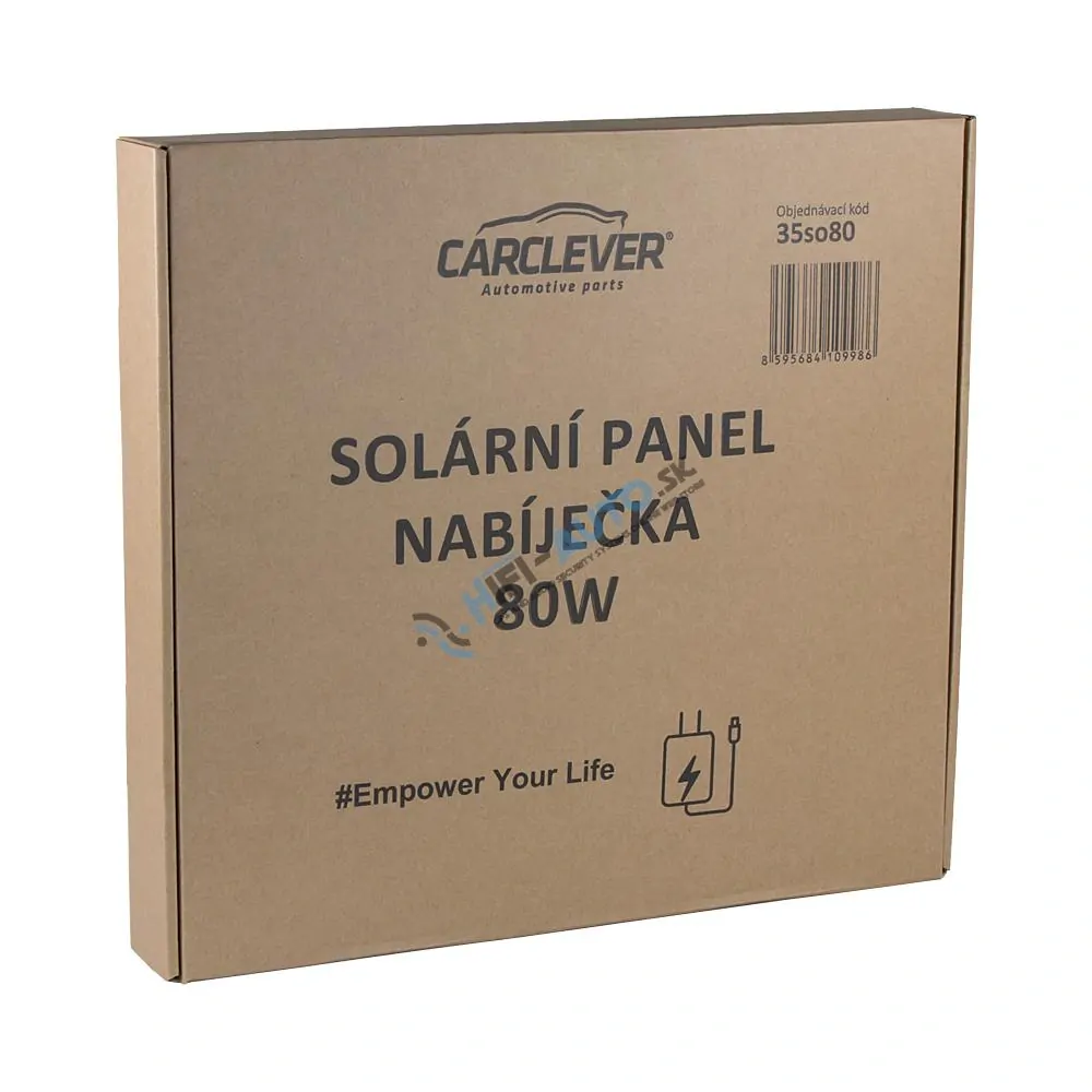 Solárny panel - nabíjačka 80W