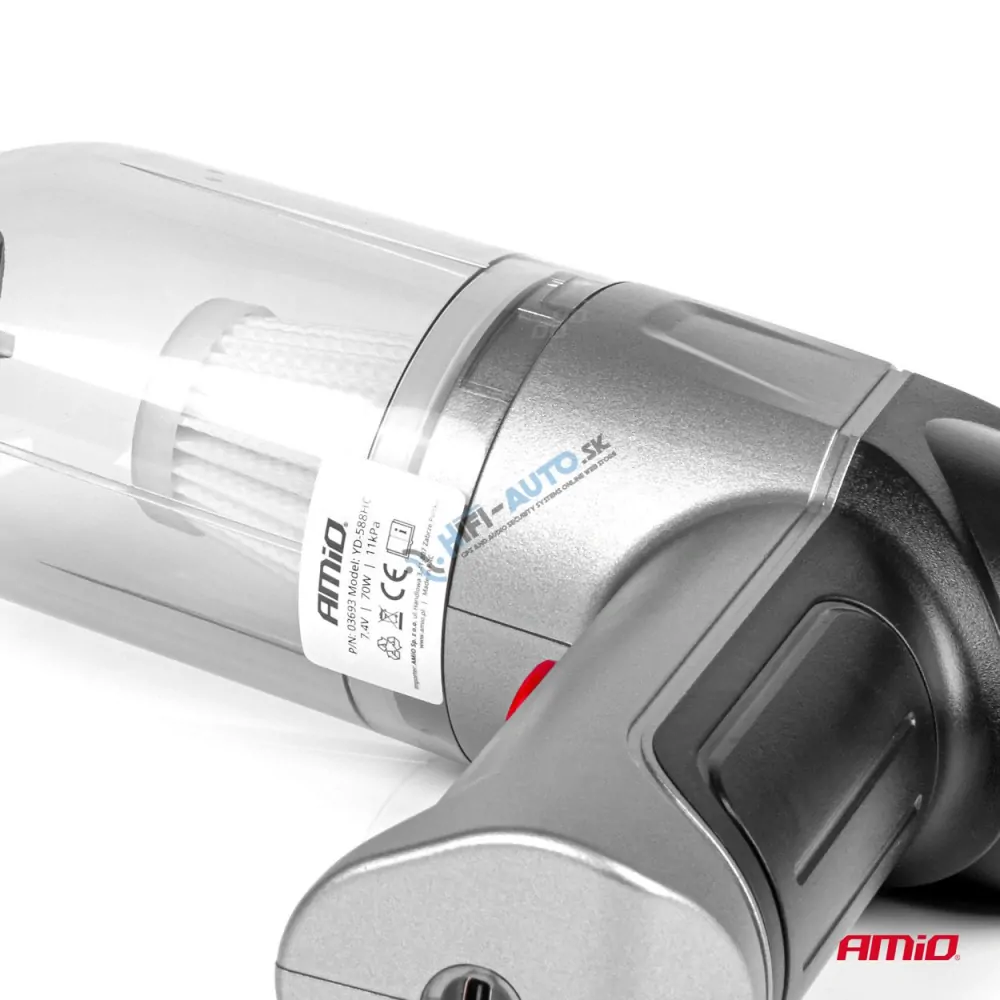 Bezdrôtový vysávač do auta HEPA