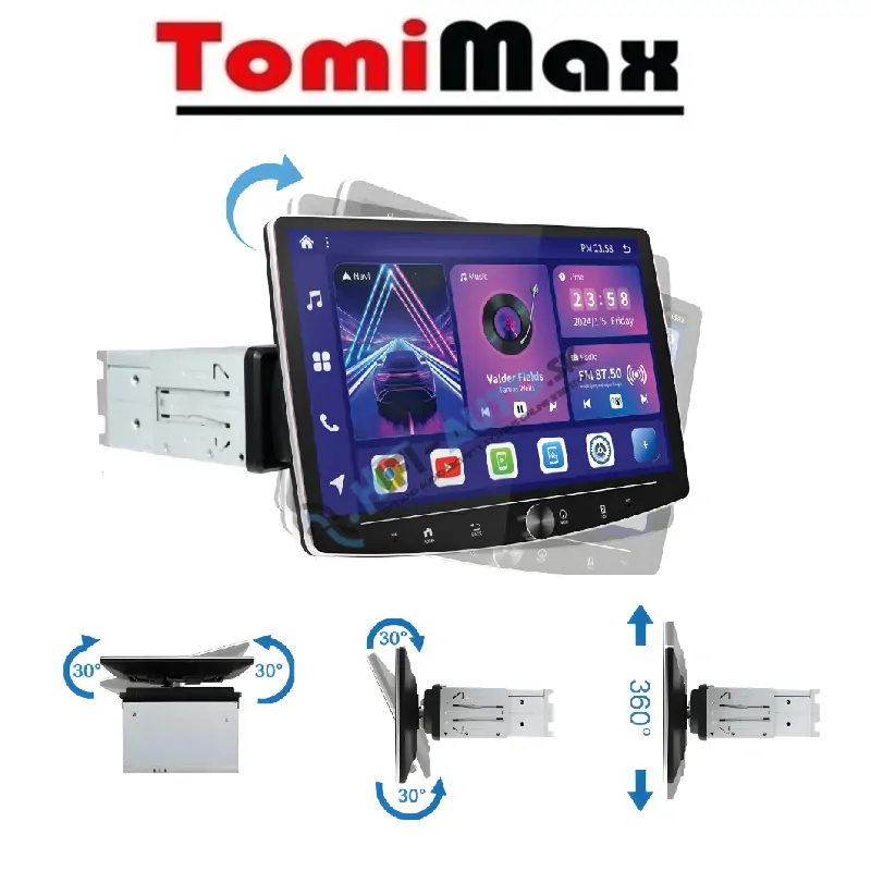 ANDROID 15 1DIN autorádio 10,1" WIFI, GPS, USB