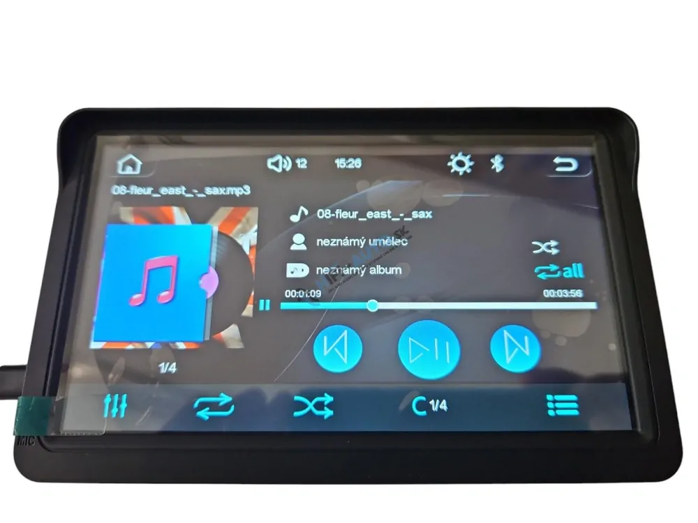 Monitor 7" s Apple CarPlay, Android auto, Bluetooth, USB, SD, FM