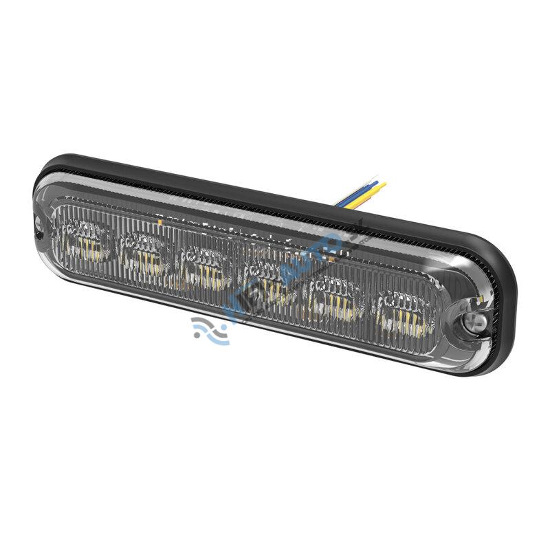 PREDATOR 6x4W LED, 12-24V, modrý, ECE R65