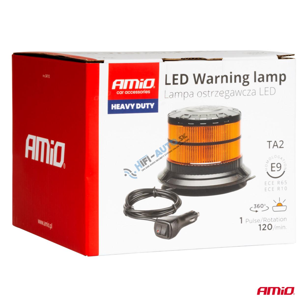 Blikajúca výstražná lampa LED maják W29M 12V 24V