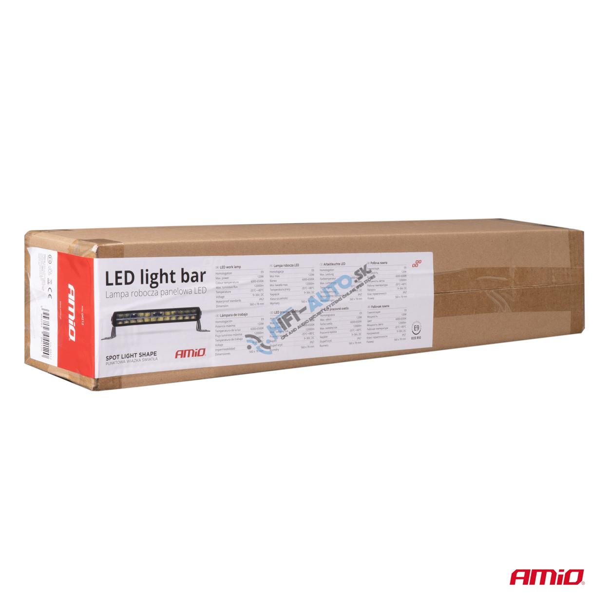 Pracovné panelové svetlo LED BAR AWL71 120W 6500K 12000lm 56cm 12V 24V