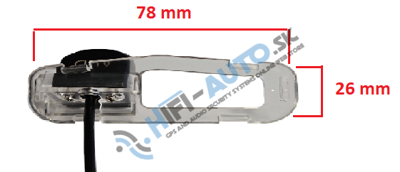 Cúvacia kamera Honda Accord 2011-2013