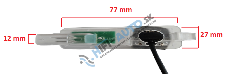 Cúvacia kamera pre Jeep Compass