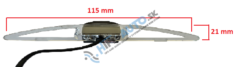 Cúvacia kamera pre Hyundai Sonata (2008 - 2010)
