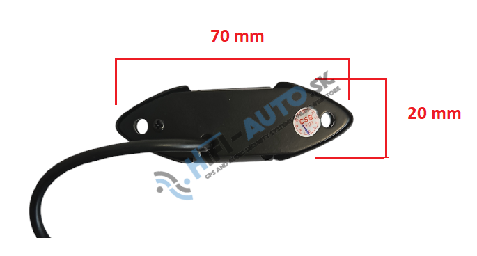 Cúvacia kamera UNI MINI