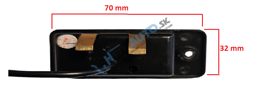 Cúvacia kamera Audi A3, A4, A6, A8, Q7 - veriza 2