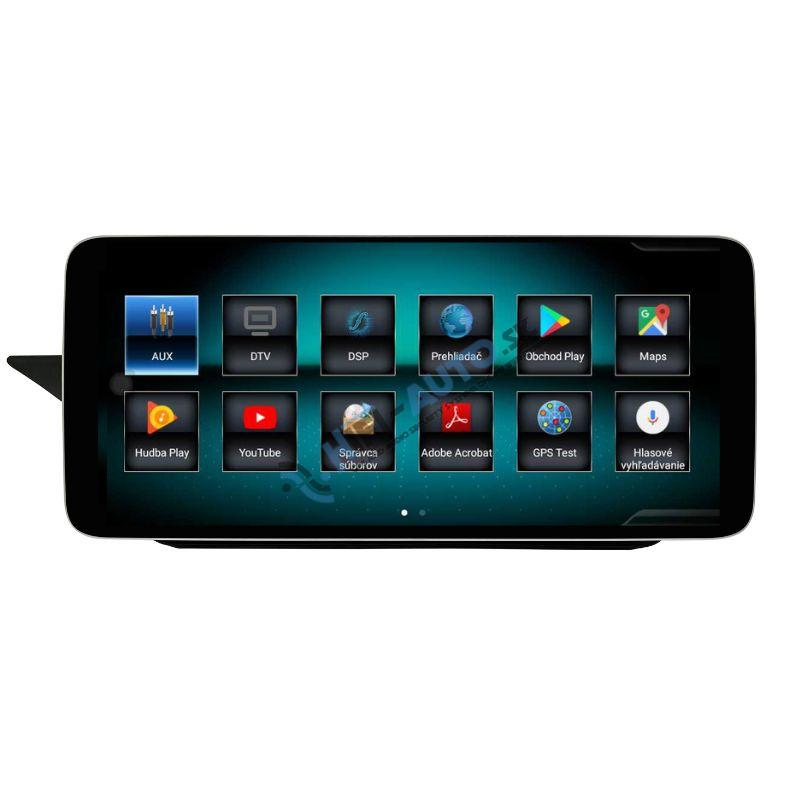 ANDROID 15 Mercedes E 12,3" autorádio