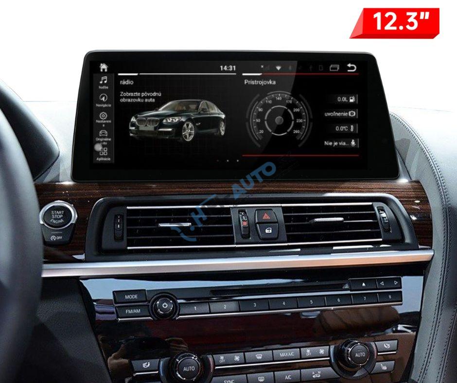 ANDROID 15 12,3" BMW 6 autorádio