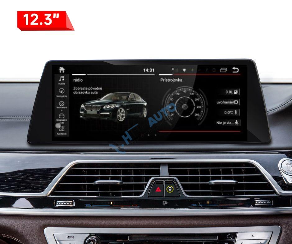 ANDROID 15 12,3" BMW 7  autorádio