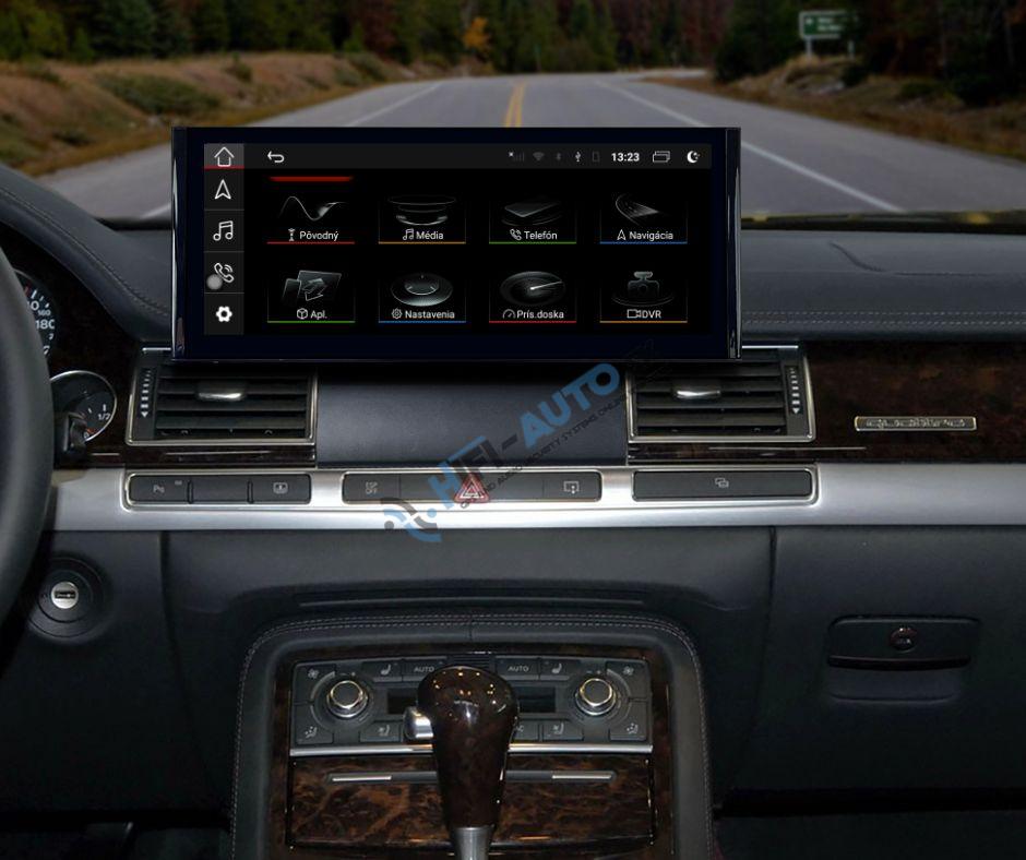 ANDROID 15 12,3" Audi A8 D4 autorádio
