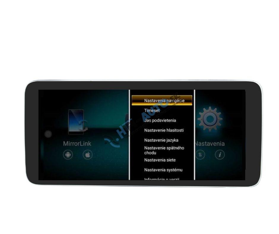 ANDROID 15 12,3" Mercedes C C204 autorádio