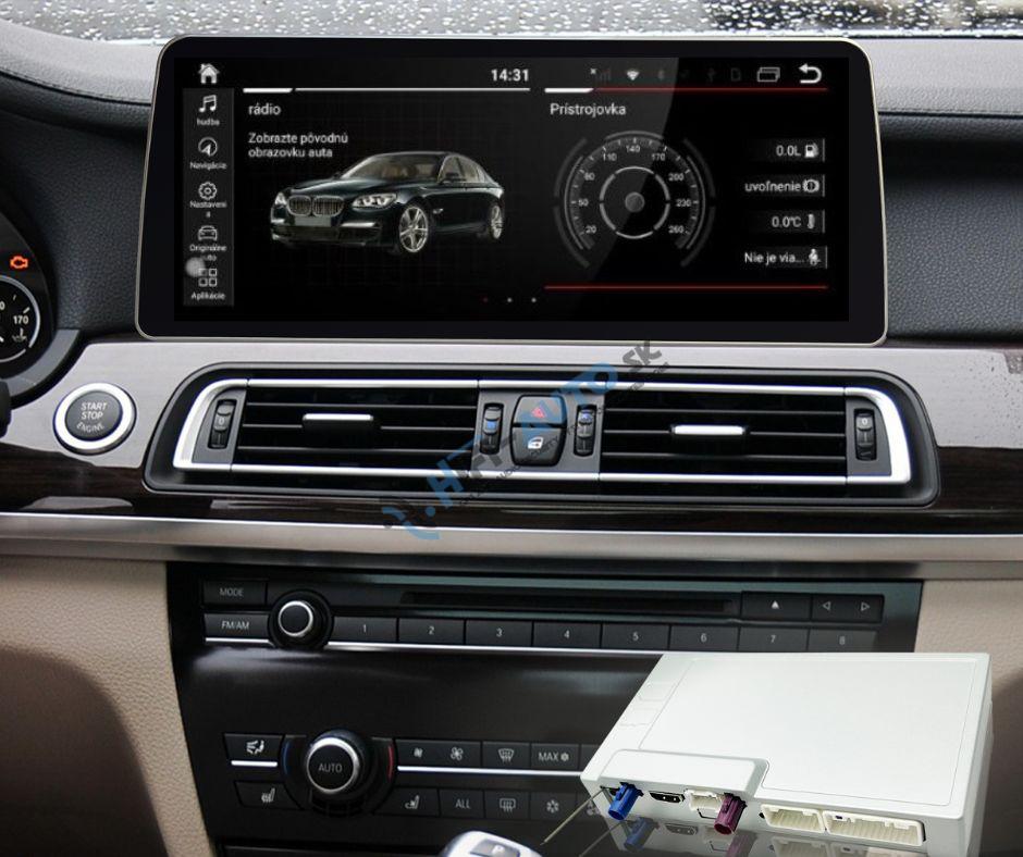 ANDROID 15 12,3" BMW F01/F02/F03 autorádio