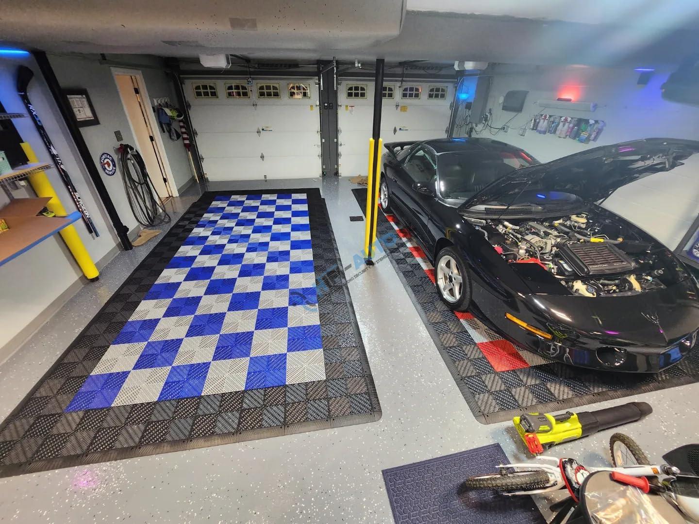 Modulárna PVC podlaha 610g - tmavomodrá