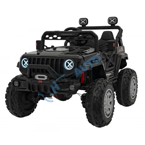 OFF ROAD Rýchlosť Čierne vozidlo