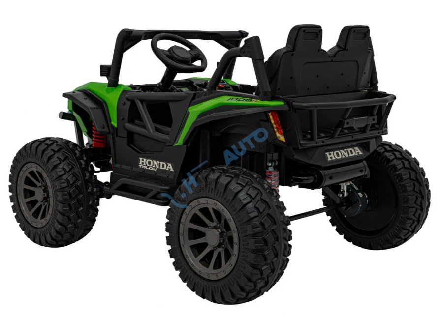 Elektrické autíčko Terenná HONDA 4x4, 4x120W, zelená farba