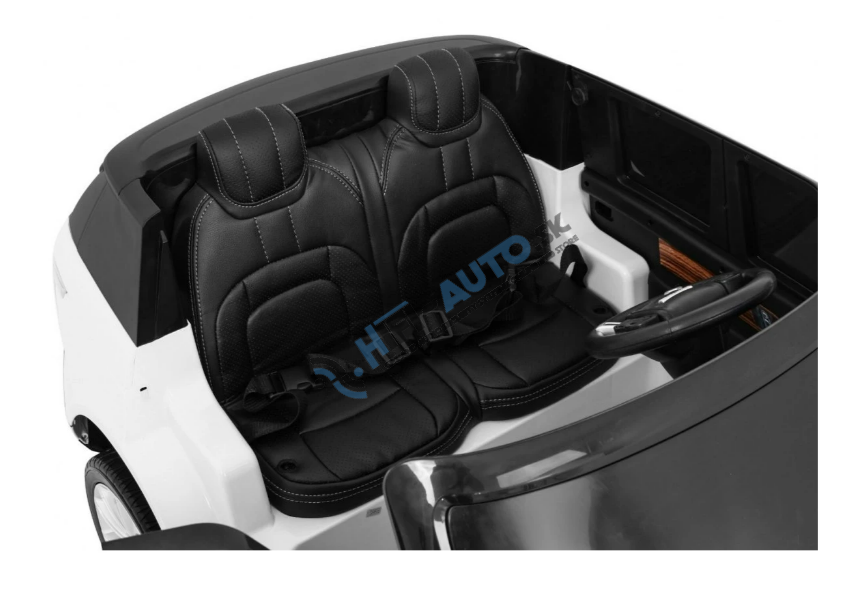 Range Rover HSE 2-miestne detské auto biele SUV + diaľkové ovládanie
