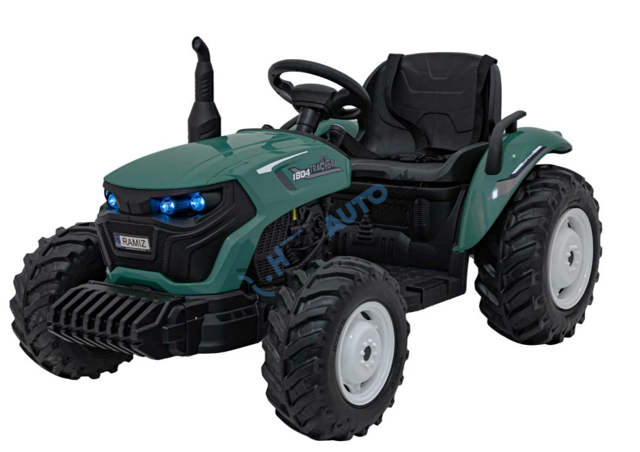 Traktorové vozidlo tmavozelené