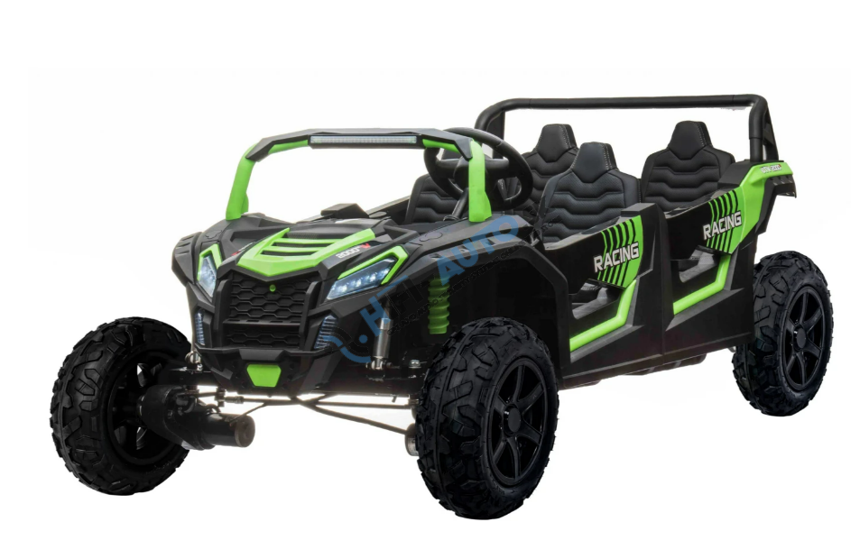 Elektrické autíčko Buggy ATV RACING UTV2000 štvormiestne zelené