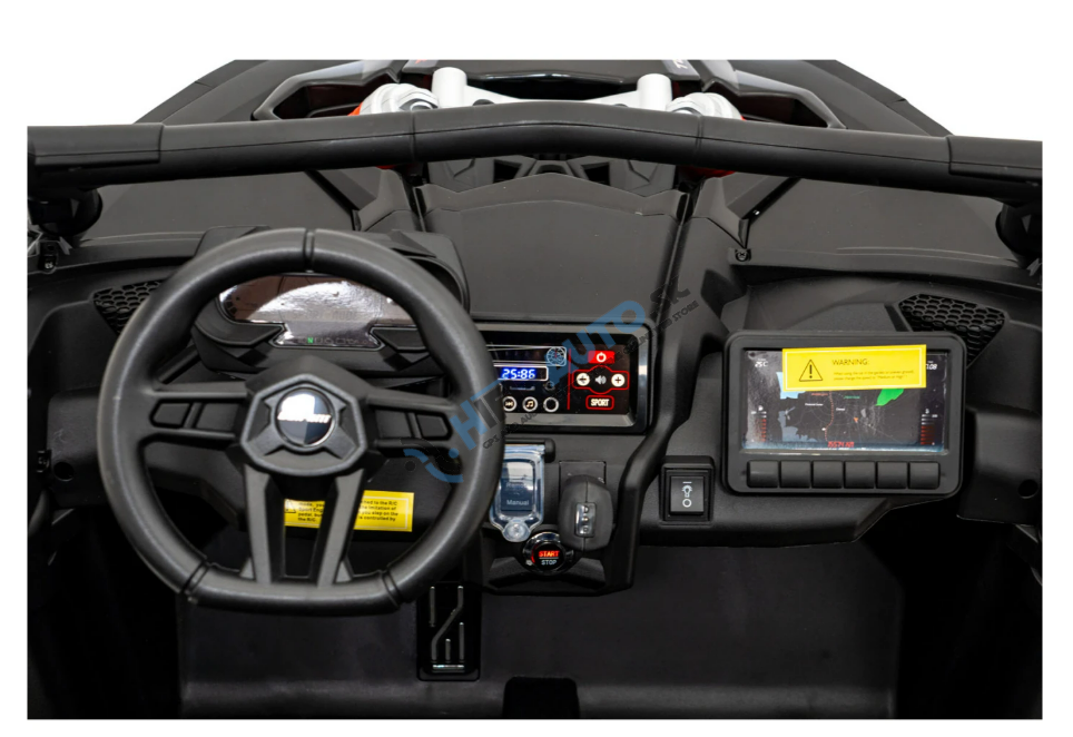 Elektrické autíčko Buggy Maverick Turbo RR STRONG čierne