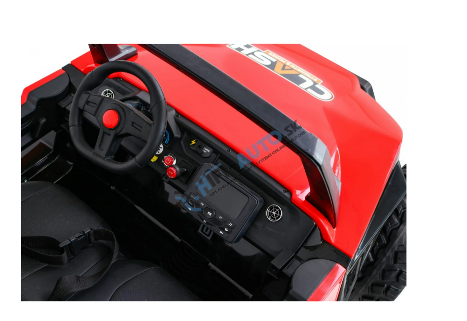 Elektrické autíčko Buggy Clash 4x4 červené