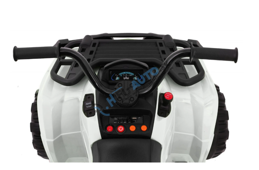 Detská elektrická štvorkolka ATV XL biela
