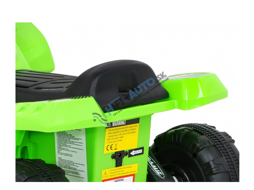 Detská elektrická štvorkolka Storm zelená