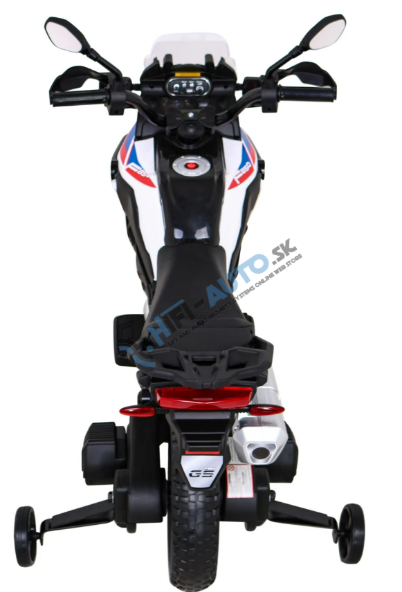 Elektrická motorka BMW F850 GS – biela