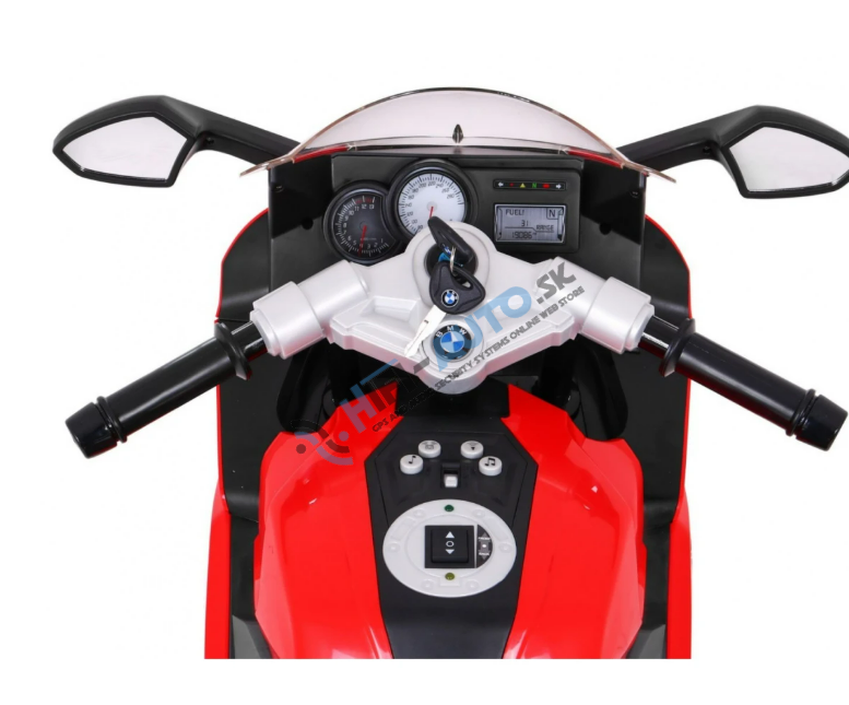 Elektrická motorka BMW K1300S – červená